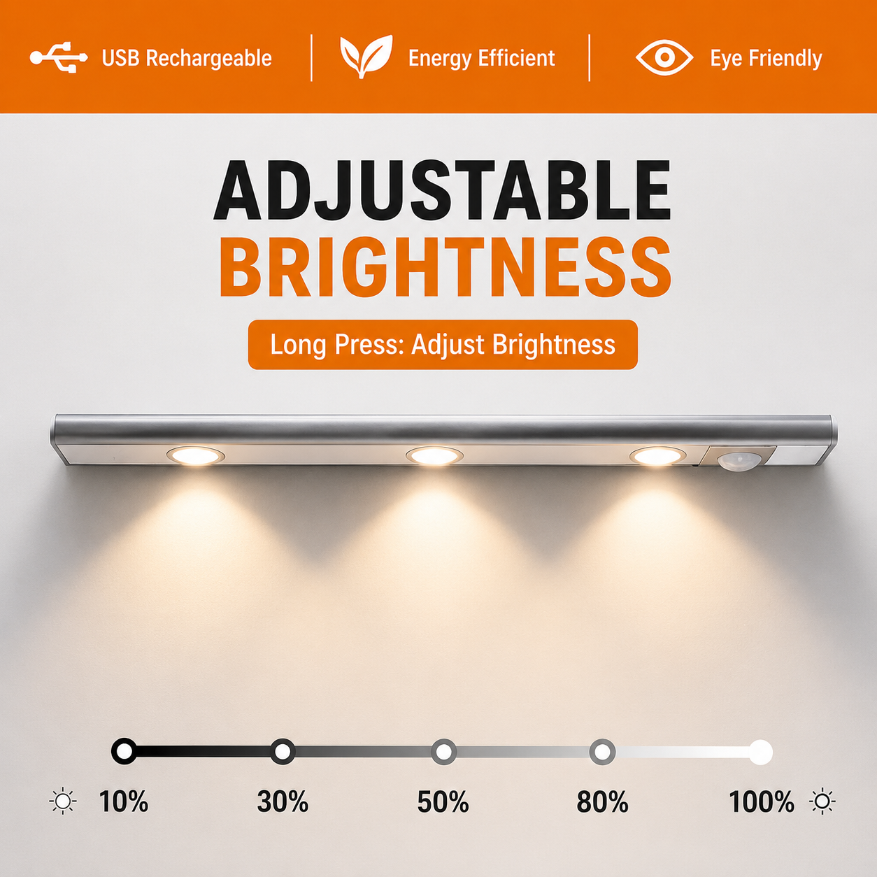 Rechargeable Motion Sensor Cabinet Light