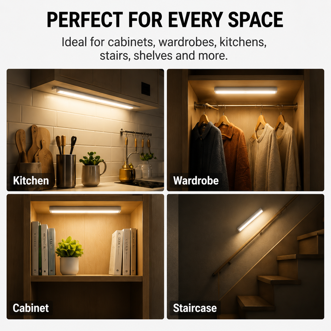 Rechargeable Motion Sensor Cabinet Light
